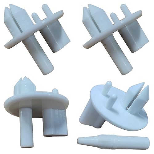 Image of 4 PCS 241993101 Crisper Shelf Cover Support Fit Parts for Frigidaire Sears Kenmore Refrigerator Shelf Bracket Replace 1513081 240350802 AH2358879 AP4393090 EA2358879 PS2358879