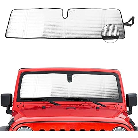 RT-TCZ Windshield Sunshade for Jeep Wrangler Cover