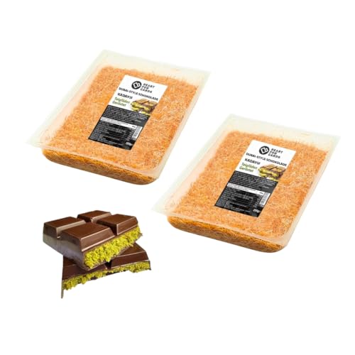 Kadayif, capelli d'angelo, 2 x 200 g, tostati, per cioccolato Dubai Style