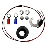 BELOWSYALER Metal Conversion Set for 4 Cylinders 1442 Replacement 12V Electronic Coil Set Automotive Accessory