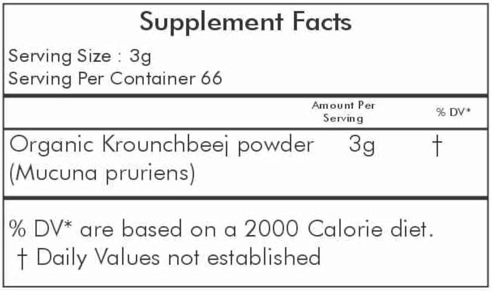 Konch Beej Powder, 200 Grams Pack of 5