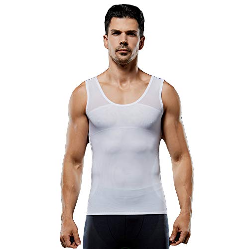 Shapewear hommes BaronHong débardeur compression invisible sous chemise pour le bureau
