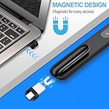 USB & Type-C 2 in 1 Clicker for Powerpoint 2.4GHz Hyperlink Volume 328FT Wireless Presenter Remote PPT PowerPoint Clicker Presentation Clicker for Powerpoint Computer Laptop Mac - Image 7