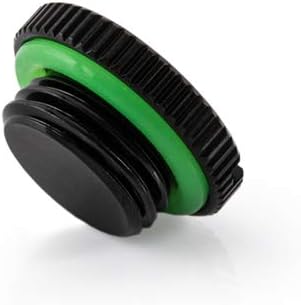 Bitspower Touchaqua G1/4" Low-Profile Stop Fitting (Glorious Black) (2 PCS)