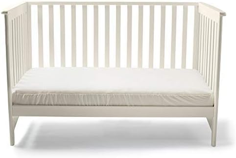 Naturepedic Organic Waterproof Crib Mattress Pad, Skin Friendly, Breathable & Absorbent Crib Mattress Protector - Removable Protector Pad for Baby and Toddler Beds - Fitted for Standard Baby Crib Size