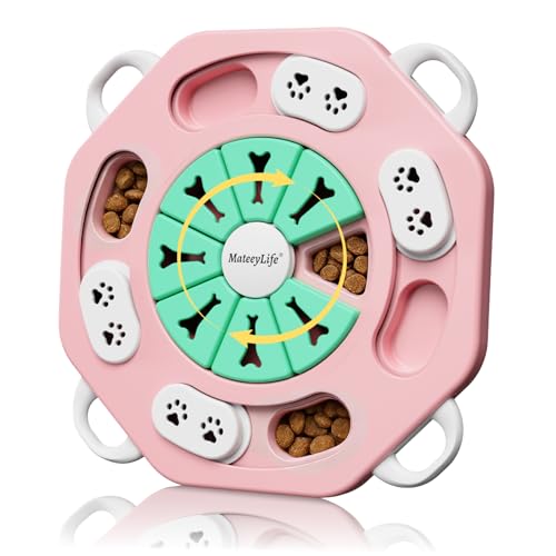 MateeyLife Dog Puzzle Toy, Interactive Dog Toys to Keep Them Busy, Enrichment Toys for Dogs, Treat Dispensing Dogs Toy with Slow Feeder for Smart Breeds, IQ Training & Brain Stimulation, 2 Levels - image 8