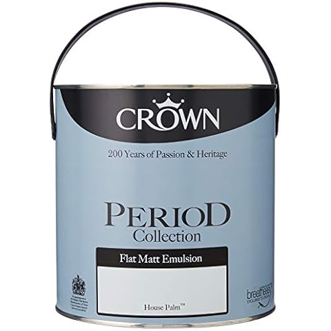 Crown House Palm 2.5 L Flat Matt Emulsion Cover