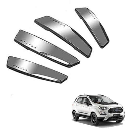 Autokaar Status Car Door Edge Guard Scratch Protector Silver Universal for Ford Figo/Fiesta/Endeavour/Ecosport