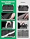 Oasser Kofferraumtasche Kofferraum Organizer mit Deckel Auto Organizer Autotasche Box Praktisch Wasserdicht Rutschfest Faltbar mit Aluminium Griffe Reflexstreifen