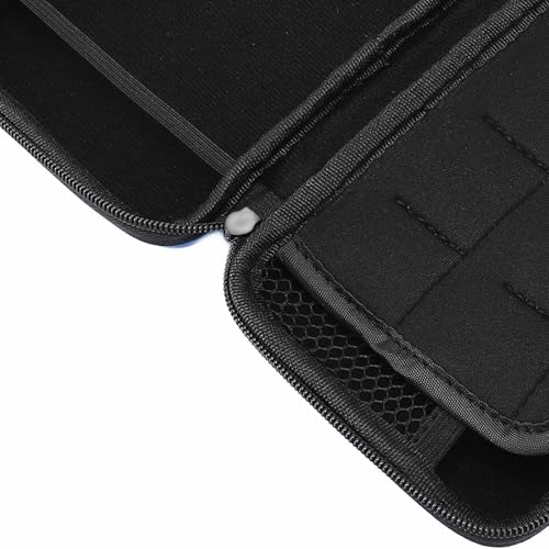 Image of Hard Shell Carrying Case for 3DS XL, Super N Edition, 2DS XL, New 3DS XL, New 3DS LL, 3DS XL, 3DS LL, with Large Capacity Storage (Blue)