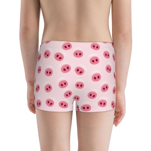 Boys' Cotton Boxer Brief Soft Underwear-Cute Pig Nose3