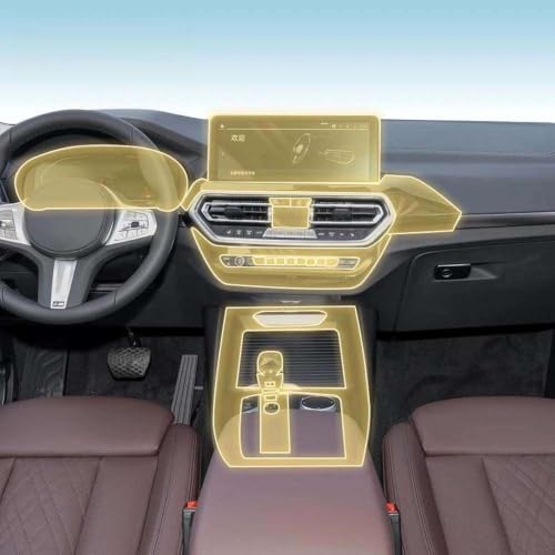 Película protectora de TPU de alta fidelidad para consola central de BMW G01 G02 22-2024
