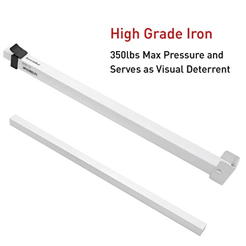 SecurityMan Sliding Door Security Bar - Dual Use as Patio Door Security Bar or Window Security Lock with Anti Lift… - Image 5