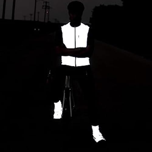 Miniatura 7 de Full Reflective Vest For Night Visibility - Cycling Gilet - Running Vest