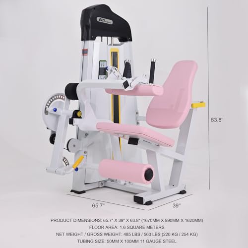 Image of Leg Extension & Leg Curl Machine with Single Weight Stack for Home and Commercial Gym