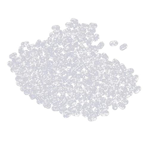 T TOOYFUL 100/200ピース/個クリアシーフィッシングタックル8mm / 6mmシーフィッシングリグビーズクロスホール