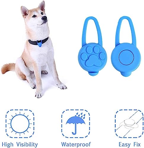Yizhet 5 Stück Silikon Hunde Leuchtanhänger 3 Modis Licht Hund Clip On Scheinwerfer Blinker Wasserdicht Haustier Sicherheit Nacht Laufende Lichter