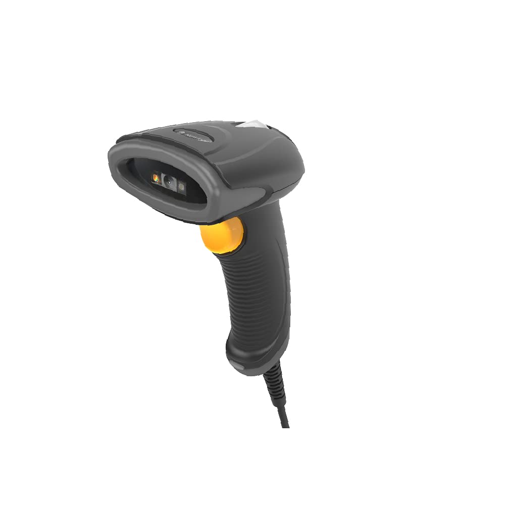 Newland 2D Barcode Scanner Handheld Wired QR PDF417 Data Matrix 1D Bar Code Scanner Reader with Adjustable Stand Extremely Fast and Precise Auto Scan Support Windows/Mac/iOS/Android/Linux/Pos System 1