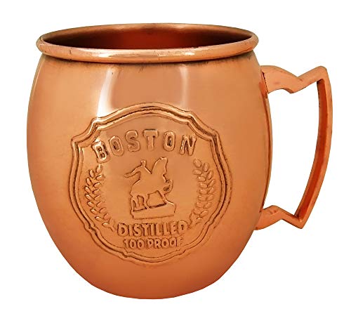 Americaware Boston Embossed Copper Moscow Mule Mug