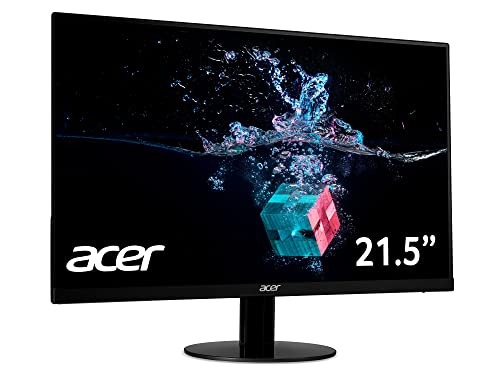 Acer SB220Qbi 21.5 Inch Full HD Monitor (IPS Panel, FreeSync, 4ms, HDMI, VGA, Black)
