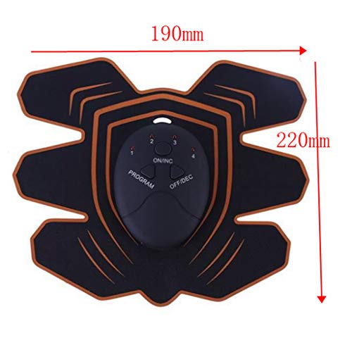 Elétrico Masculino Feminino Muscular Estimulante Toner Abs Braço Perna Ab Cinto Kit