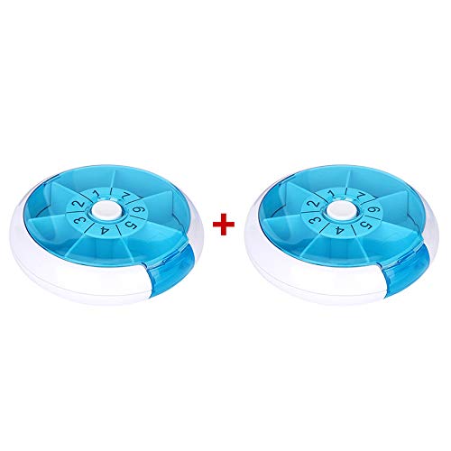 Pastillero 4 veces al día Viaje,Pastillero Semanal Organizador Medicamento,Tomas,Organizador de Medicamentos,para vitaminas,suplementos y medicamentos Organizador Pastillas para Vitaminas,Aceites de