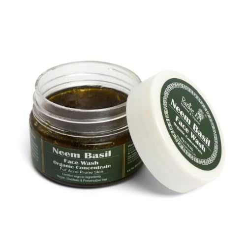 Rustic Art Neem Basil Face Wash Concentrate | Acne & Pimple Contr...