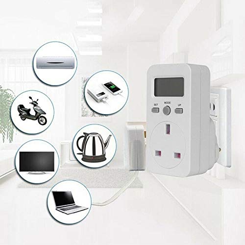 Generic 5X(Digital Power Meter Plugin Socket Electric Wattmeter Energy