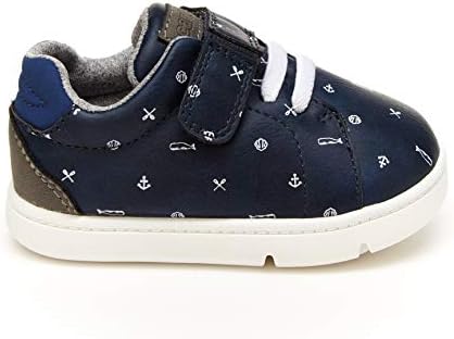 Carter's baby boys Park First Walker Shoe, Navy, 2 Infant US | Image 6