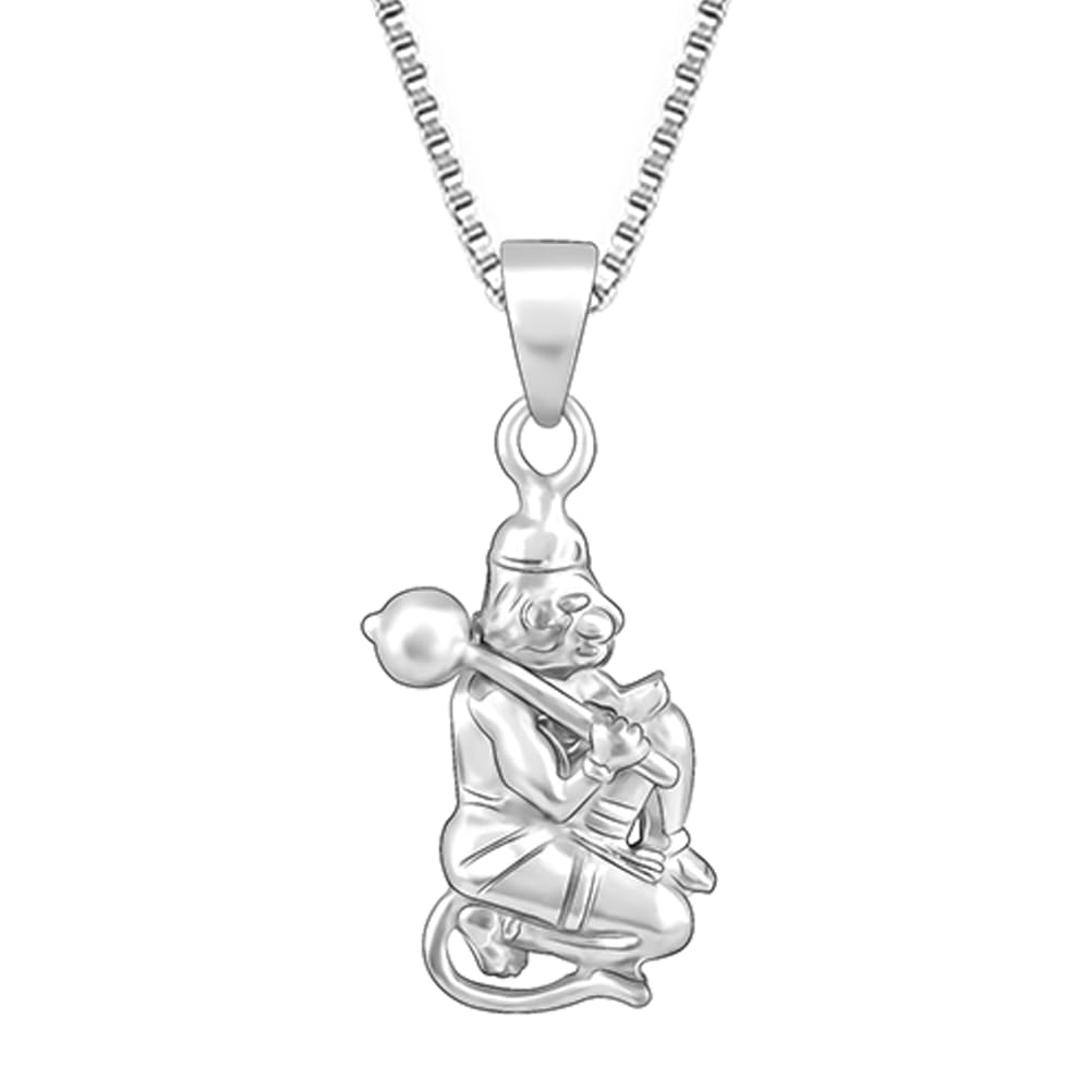 GIVA 925 Silver Hanuman Pendant With Link Chain For Him| Necklace to Gift Mens | With Certificate of Authenticity and 925 Stamp | 6 Months Warranty* (B0CW1WNW82) Amazon Price History, Amazon Price Tracker