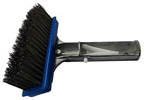 Aquatix Pro Heavy Duty Pool Brush, Durable 5" Swimming Pool Cleaner Brush Best For Tackling Stubborn Stains, Aluminium Handle & Stainless Steel Bristles, Suitable For Concrete & Gunite Pools. #TOP6