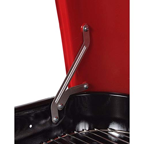 Americana-The-Swinger-with-an-adjustable-six-position-cooking-grid-in-red