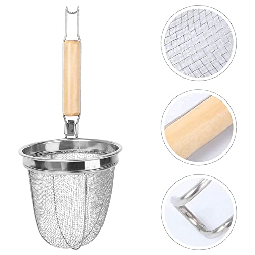 Panier à nouilles inox égouttoir multifonction à mailles denses - 8