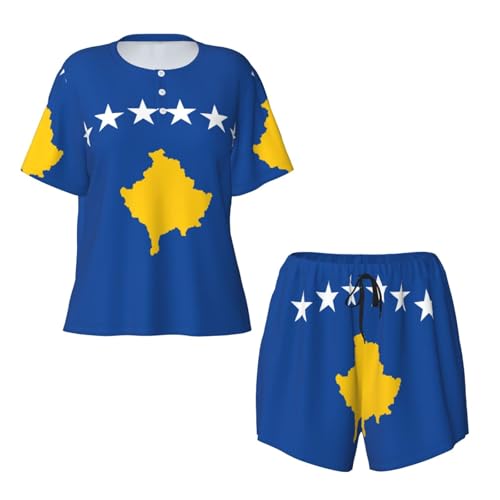 Drapeau du Kosovo EdWal imprimé grand format pour mât extérieur