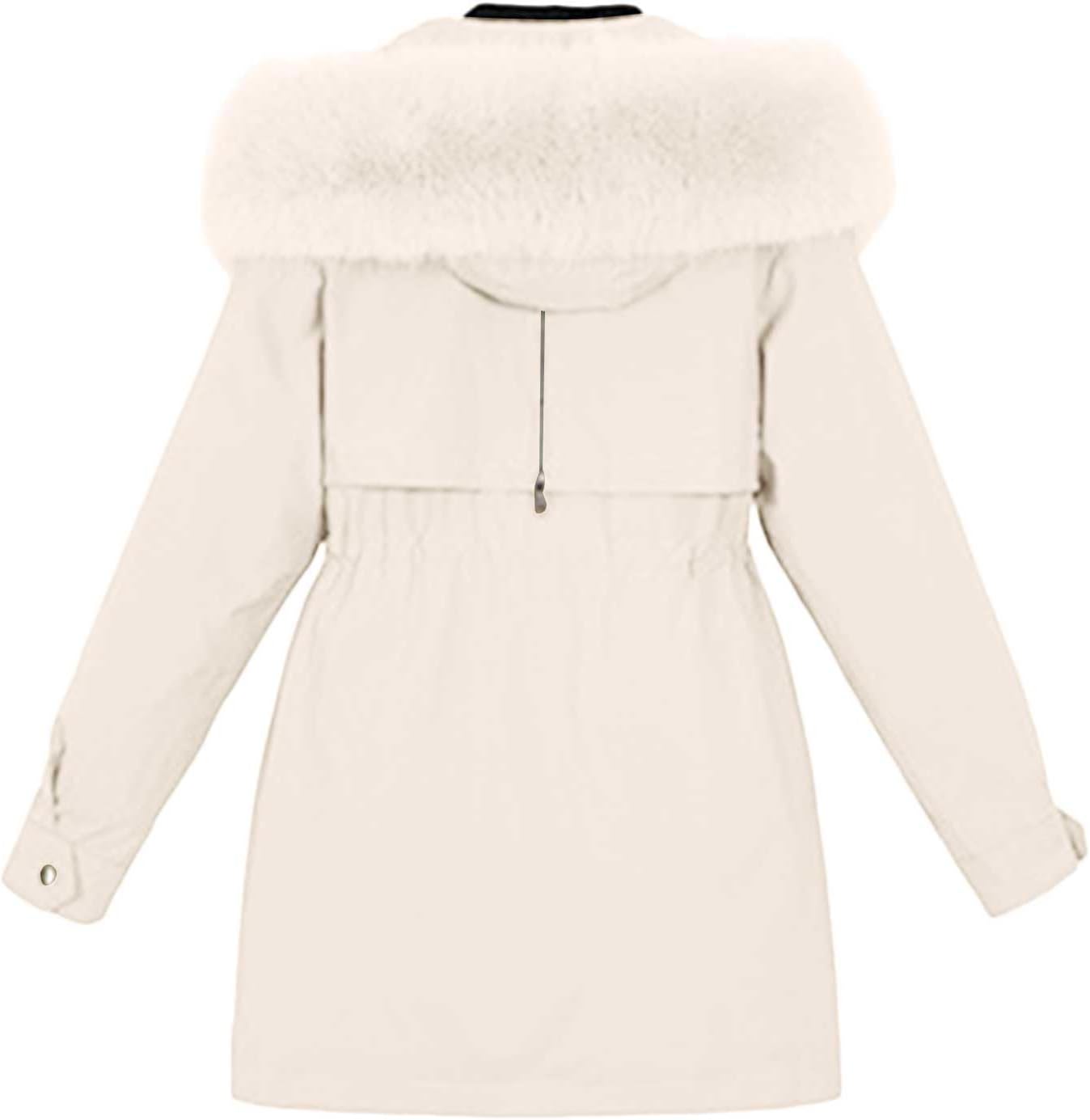 [JUJUGEN] モッズコート 裏ボア レディース パーカー 3WAY着こなし フード付き 裏起毛 ダウンコート 厚手 保温 ボア