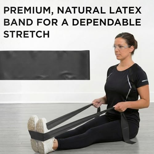 Image of THERABAND Resistance Band, 50-Yard Roll, Latex Elastic Band for Exercise, Stretching, Physical Therapy, Yoga, Pilates, Home Workouts, Cut-to-Length, Color-Coded Levels