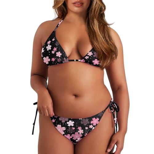Bikini Sets for Women with Cover Up 3 Piece Swimsuits Adjustable Beachwear3