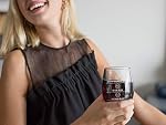 Don't Even Ask, Bad Day, Good Day - Funny Mothers Day Novelty for Women - 15 oz Stemless Wine Glass