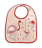 Sugarbooger Mini Bib Gift Set-of-Two, Flamingo