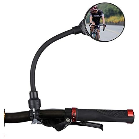 YFSEOS Bike Mirrors,Rear View Mirror with Clear View,360°Adjustable Handlebar,Sui Table for Handlebars with A Diameter of 22 to 32mm Inches Cover