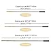 Cyfie Retractable Fishing Gaff, Stainless Steel Flounder Gig Frog Gig Gaff Pole, Muti-Size Telescopic Fishing Gaff with 8mm Screw, Capable for Gaff Harpoon Hook (9.4 Feet Retractable Pole)