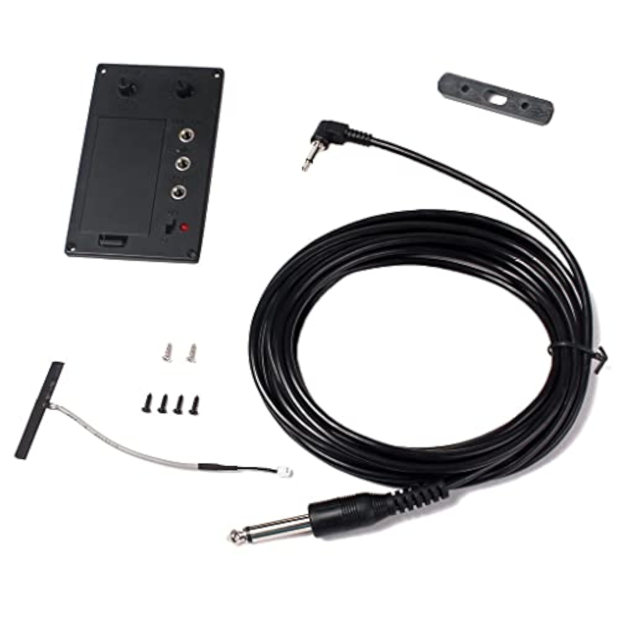 Violin Silent EQ Pickup with Output Plug Wire Cable