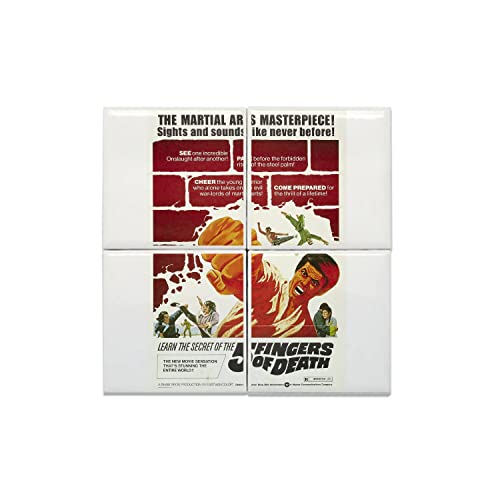 Carreaux céramique 20x20 cm affiche de film rétro poster cinéma lot 4