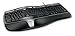 Produktbild Microsoft Natural Ergonomic Keyboard 4000 USB QWERTY US Englisch Schwarz - Tastaturen (Standard, Verkabelt, USB, Mechanischer Switch, QWERTY, Schwarz)