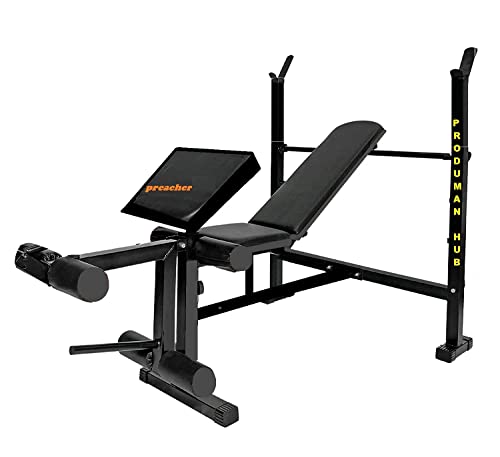PRODUMAN HUB Home Gym Bench bench,Multipurpose bench (incline,decline flat,leg curl leg ext,Prechare) Model Number -safty 06 (B09YRKL17X) Amazon Price History, Amazon Price Tracker