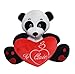 Orso Panda di peluche romantico San Valentino Orsetto di peluche morbido 20 cm Peluche Panda per innamorati Frase Te Quero