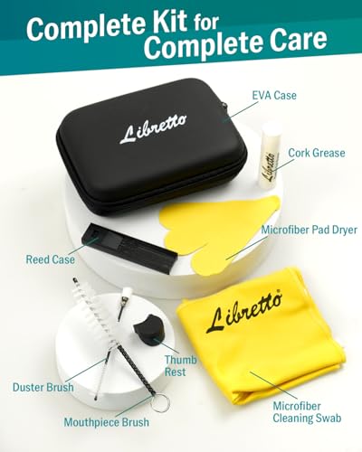 image for Libretto All-Inclusive Clarinet Care Kit with EVA Case – Cleaning To