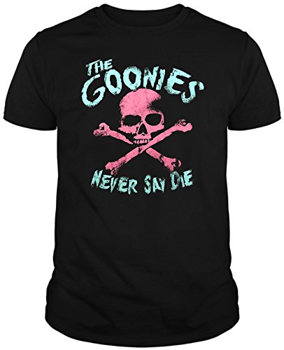 The Fan Tee Camiseta de Hombre Los Goonies Los Goonies Never Die Pelicula Retro 80 XL