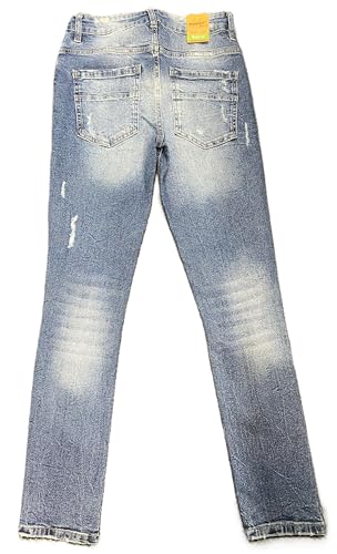 M.Society - Mens Streched Indigo Jeans MS-803073