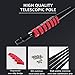 SARUEL Water Fed Pole Kit Window Cleaning Pole,Brush,Telesphotovoltaic Panel Tools Extension Cleaning Pole, for Trucks Windows, Extendable Long Reach Window Cleaner Equipment/a/5.4M/18Ft